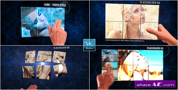 Cube Touch Style - After Effects Project (Videohive)