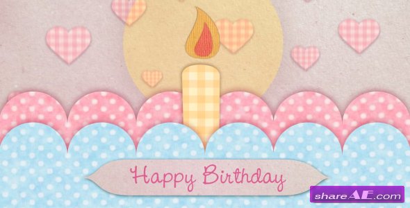 Happy Birthday Card - After Effects Project (Videohive)