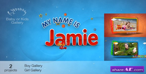 Baby or Kids Gallery - After Effects Project (Videohive)