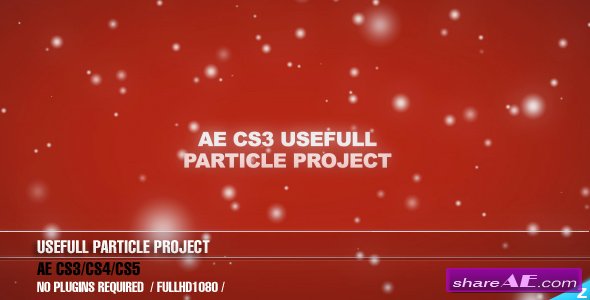 Useful particle - After Effects Project (Videohive)