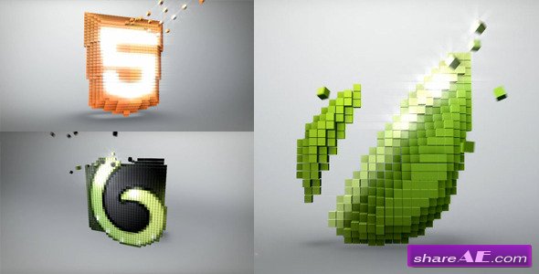 Voxel Channel - After Effects Project (Videohive)