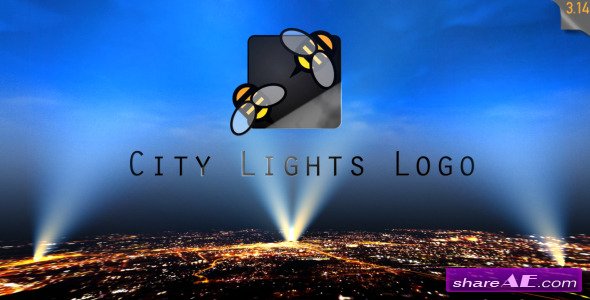City Lights Logo - After Effect Project (Videohive)