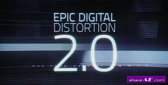 Epic Digital Distortion - After Effects Project (Videohive)