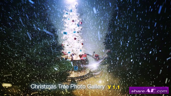 Christmas Tree Photo Gallery - After Effects Project (Videohive)