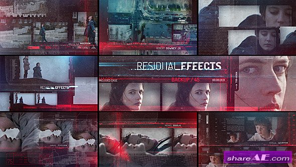 Residual Effects - Movie Opening Titles - After Effects Project (Videohive)