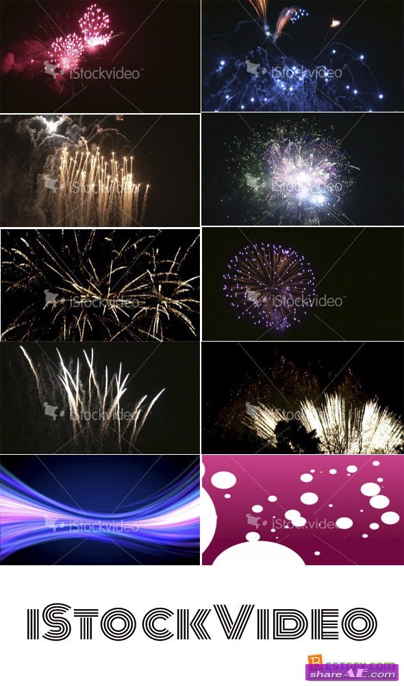 Fireworks Bundle - Stock Footage (iStock Video)