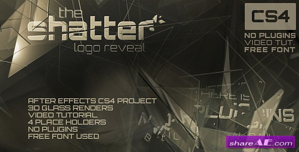 The Shatter -After Effects project (VideoHive)