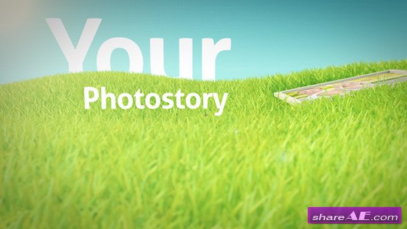 Photos On Grass - After Effects Project (Videohive)