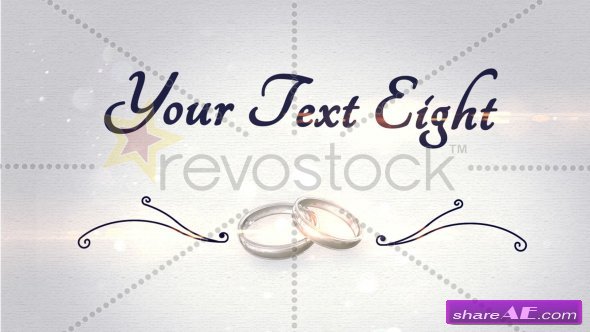 Wedding Swirl - After Effects Project (RevoStock)
