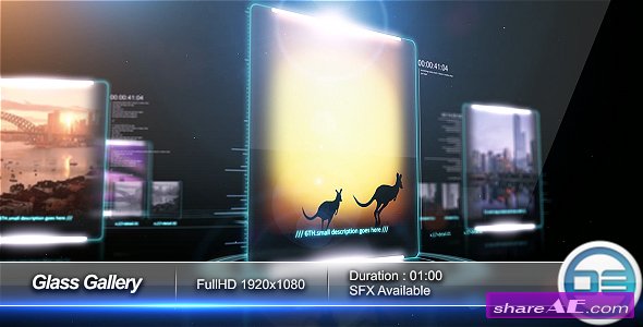 Glass Gallery - After Effects Project (Videohive)