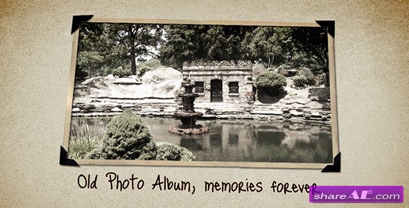 Old Photo Album - After Effects Project (Videohive)