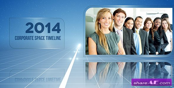 Corporate Space Timeline - After Effects Project (Videohive)