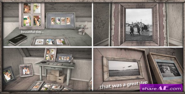 Old Photo Frames - After Effects Project (Videohive)