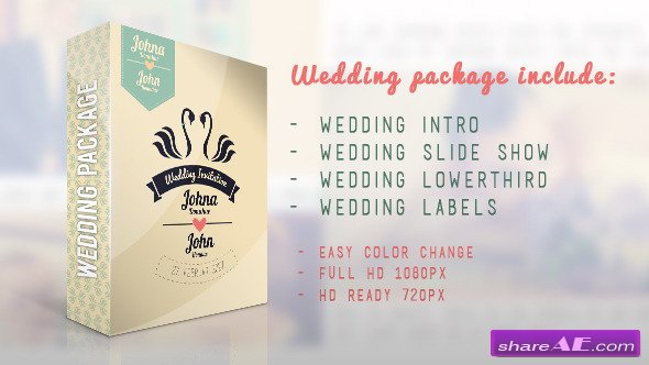 Wedding Package - After Effects Project (Videohive)