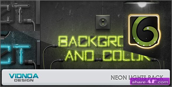 Neon Lights Pack - After Effects Project (Videohive)