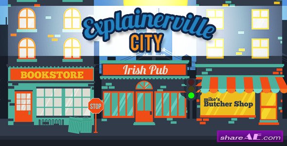 Explainerville City - After Effects Project (Videohive)