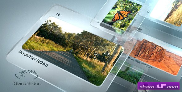 Glass Slides - After Effects Project (Videohive)