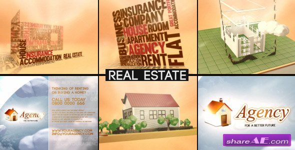 Agency - Real Estate Promo - After Effects Project (Videohive)
