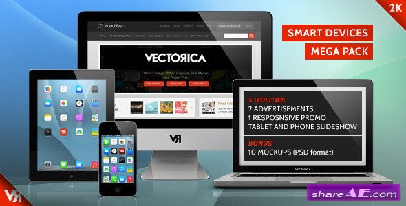 Smart Devices - Mega Pack - After Effects Project (Videohive)
