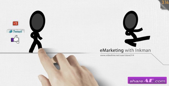 E-Marketing with Inkman - After Effects Project (Videohive)