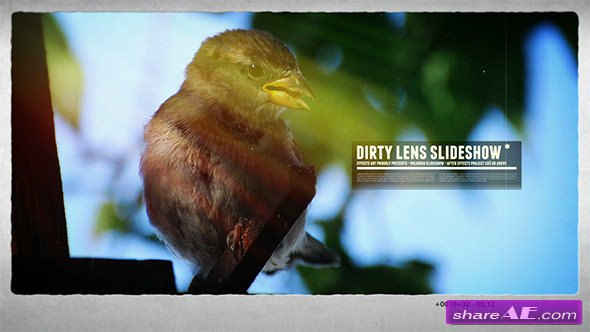 Dirty Lens Slideshow - After Effects Project (Videohive)