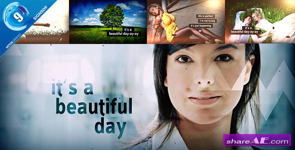 It's A Beautiful Day Slideshow - After Effects Project (Videohive)