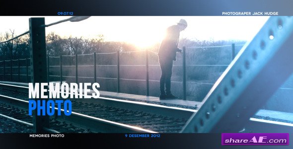Memory Photo Slideshow - After Effects Project (Videohive)