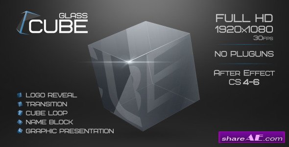 Glass Cube Project - After Effects Project (Videohive)