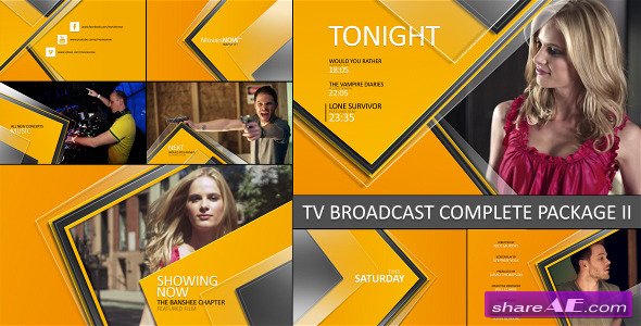 TV Broadcast Complete Package II - After Effects Project (Videohive)