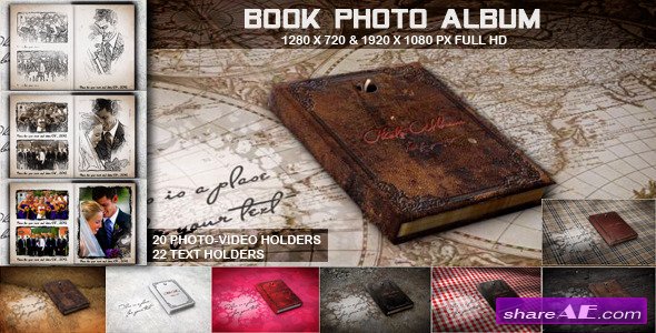 Book Photo Album - After Effects Project (Videohive)