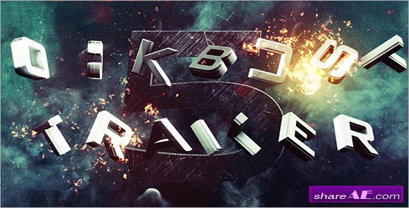Blockbuster Trailer 5 - After Effects Project (Videohive)