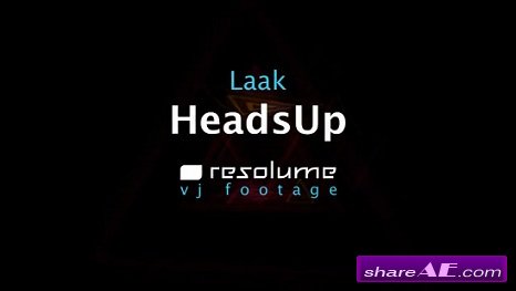 VJ Footage: HeadsUp (Resolume)