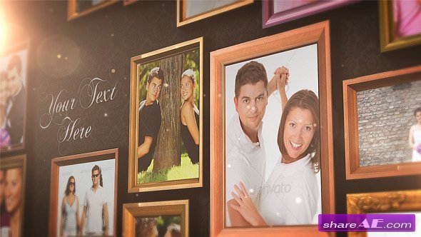 Real Frames Photo Album - After Effects Project (Videohive)