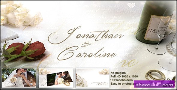 White Wedding - After Effects Project (Videohive)
