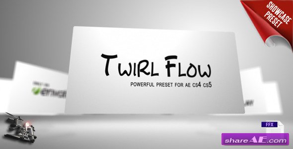 Twirl Flow Preset - After Effects Presets (Videohive)