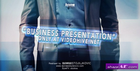 The Business Presentation - After Effects Project (Videohive)