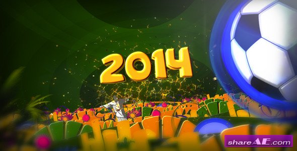 Brazil Soccer 2014 - After Effects Project (Videohive) » free after
