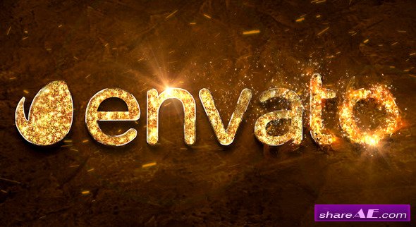 Fire Gold Logo - After Effects Project (Videohive)