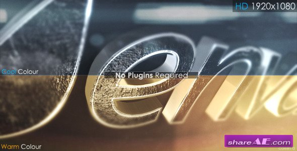 3D Metallic Reveal - After Effects Project (Videohive)