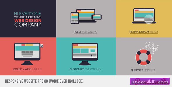 Responsive Website Promo - After Effects Project (Videohive)