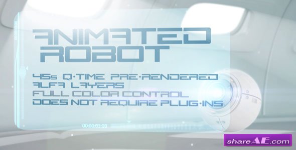 Hologram Robot Eye - After Effects Project (Videohive)