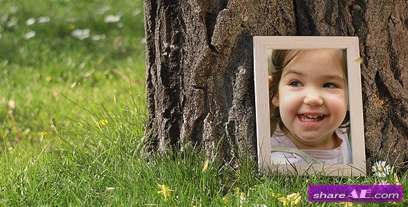Photo Gallery in a Sunny Park - After Effects Project (Videohive)