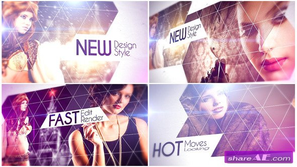 Elegant Triangles - After Effects Project (Videohive)