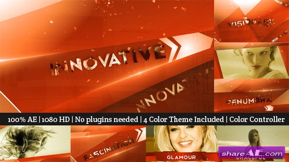 Abstract Title - After Effects Project (Videohive)
