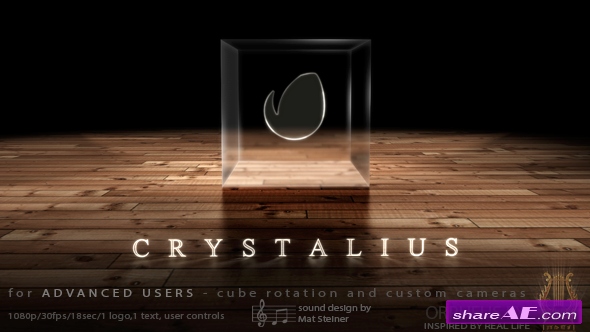 Crystalius - Cube Logo - After Effects Project (Videohive)