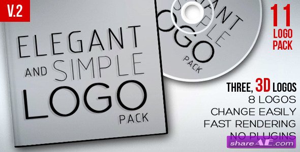 Elegant And Simple Logo Pack - After Effects Project (Videohive)
