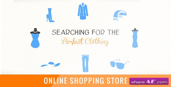 Online Shopping Store - After Effects Project (Videohive)