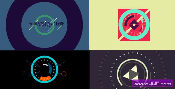 Colorful Shapes Openers - After Effects Project (Videohive)