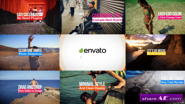 Clean And Simple Slideshow - After Effects Project (Videohive)