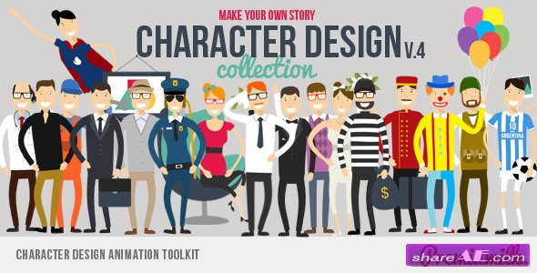 Videohive Character Design Animation Toolkit